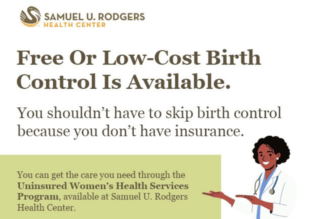 Uninsured Women's Health Services infographic preview image